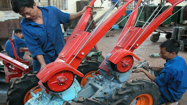  Èo uột cơ giới hóa nông nghiệp